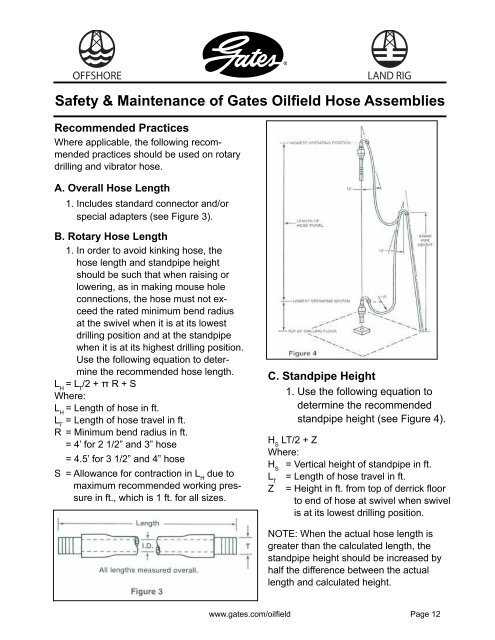 Oilfield Catalog - Gates Corporation