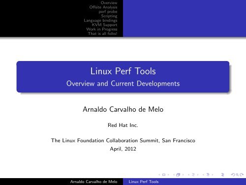 Linux Perf Tools - The Linux Foundation