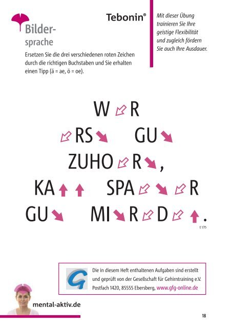 Bildersprache mental-