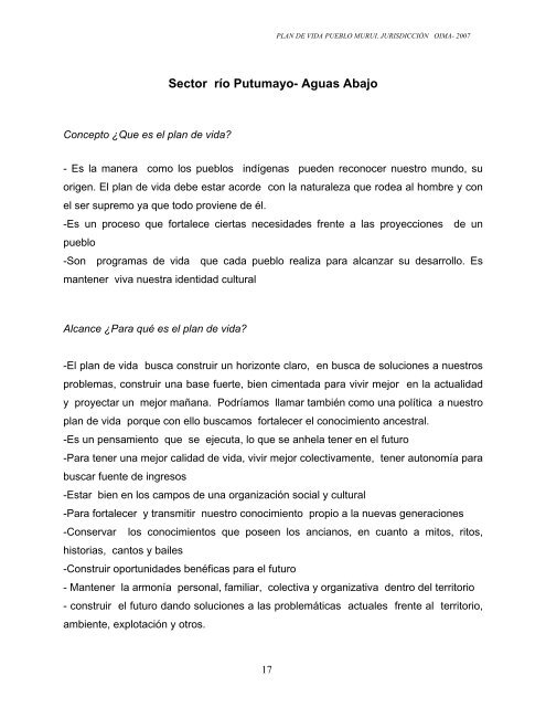 PLAN DE VIDA - OIMA.pdf - Observatorio Étnico Cecoin