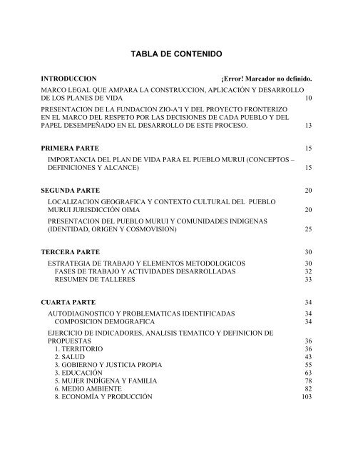 PLAN DE VIDA - OIMA.pdf - Observatorio Étnico Cecoin