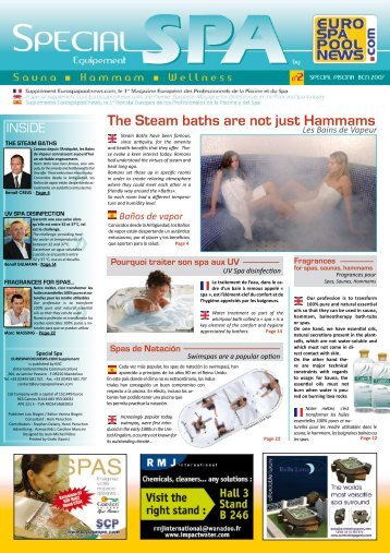 The Steam baths are not just Hammams - Eurospapoolnews.com