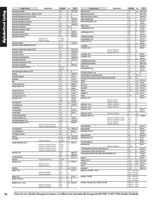 Analitikai sztenderd katalÃ³gus - RK Tech Kft.