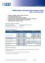 76606 Radio Communications Notch Filter - ViaLite