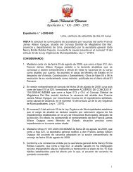 resolución. - JNE - Jurado Nacional de Elecciones