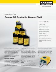 Omega SB Synthetic Blower Fluid - Kaeser Compressors