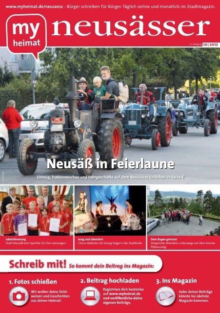 Schreib mit! So kommt dein Beitrag ins Magazin - MH Bayern