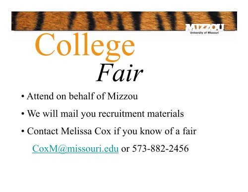 University of Missouri - Mizzou Alumni Association