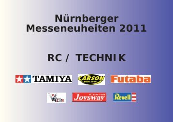 R/C TECHNIK Neuheiten 2011 - Arwico