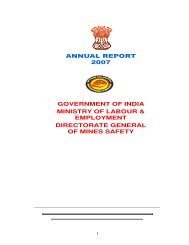 government of india ministry of labour & employment directorate ...