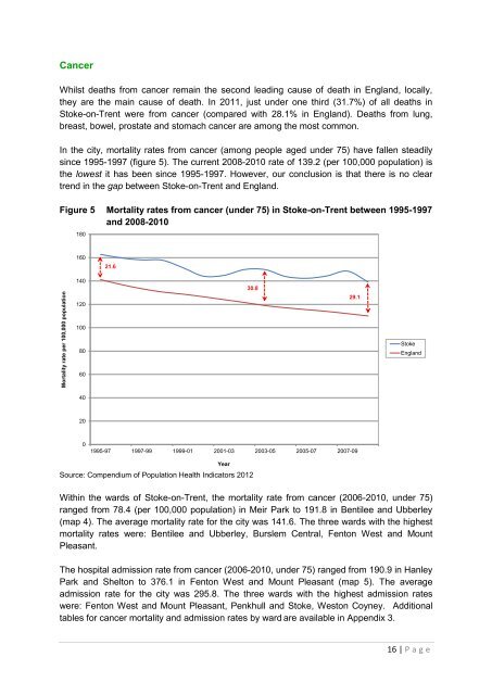 Director of Public Health Annual Report 2012 [pdf] - Stoke-on-Trent ...