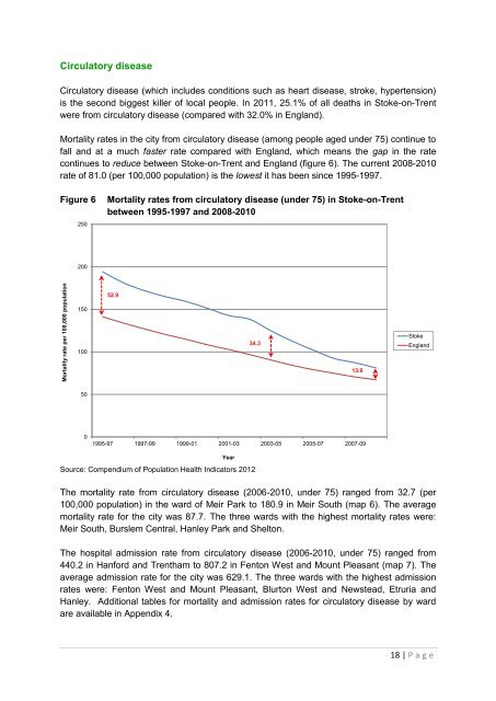 Director of Public Health Annual Report 2012 [pdf] - Stoke-on-Trent ...