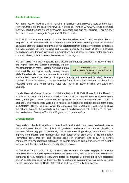 Director of Public Health Annual Report 2012 [pdf] - Stoke-on-Trent ...