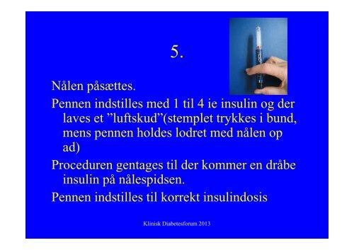 Generelle retningslinjer for injektionaf insulin til voksne - Bornholms ...