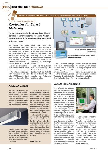 Controller für Smart Metering - Adyna