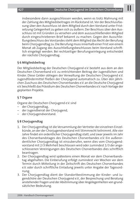 CHORMANAGEMENT HANDBUCH