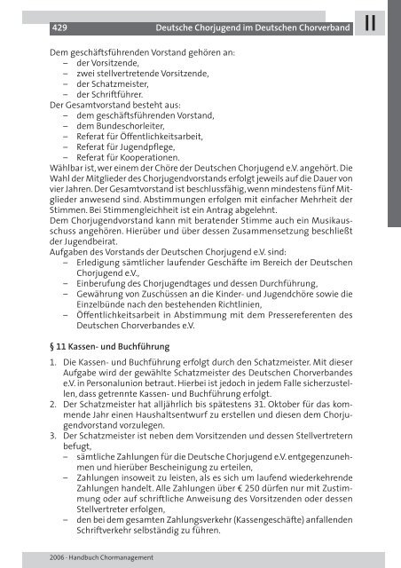 CHORMANAGEMENT HANDBUCH