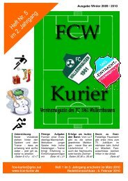 Download von Heft 2009 / 5 - fcw-kurier.de