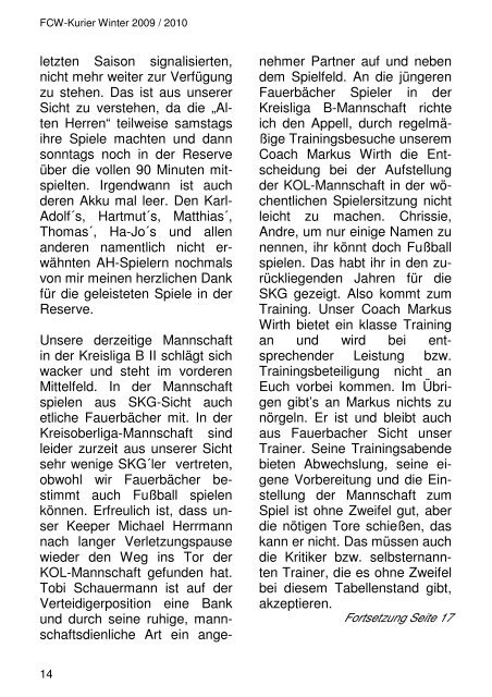 Download von Heft 2009 / 5 - fcw-kurier.de