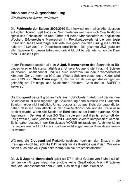 Download von Heft 2009 / 5 - fcw-kurier.de