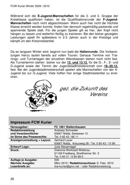 Download von Heft 2009 / 5 - fcw-kurier.de