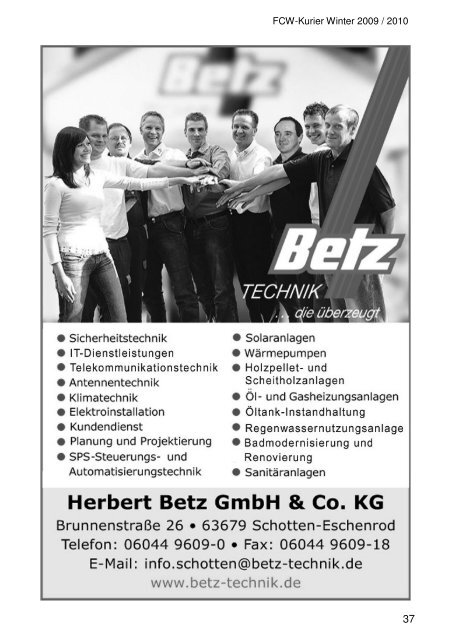 Download von Heft 2009 / 5 - fcw-kurier.de