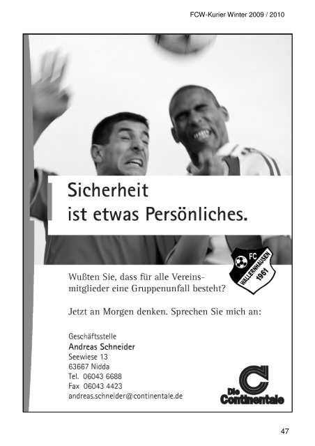 Download von Heft 2009 / 5 - fcw-kurier.de