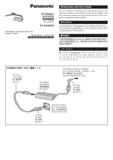 Ac Adaptor C µaeº E E A E Aeº E