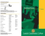 Enrollment Process - Laredo Community College