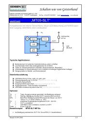 Datenblatt MT05-SLT - EDISEN SENSOR SYSTEME