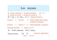 Les noyaux