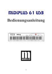 Midiplus 61 USB - MidiTech