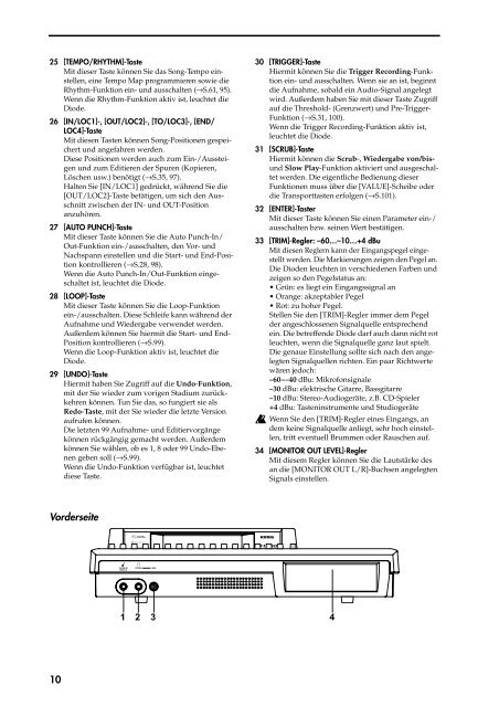 Handbuch für Korg D 1600 MK II - MidiSpecial