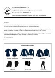 Bestelformulier Nike kledij - Atletiekclub Grimbergen