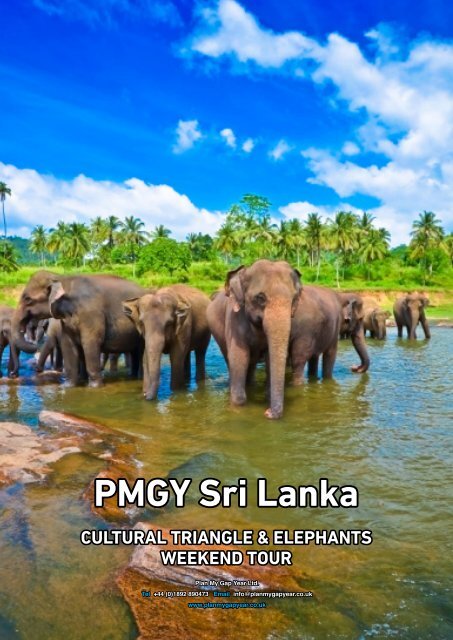 PMGY Sri Lanka - Plan My Gap Year