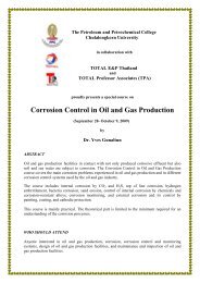 Corrosion Control in Oil and Gas Production - The Petroleum and ...