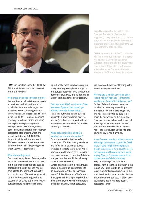 Automotive Insights 01.2013 - Roland Berger