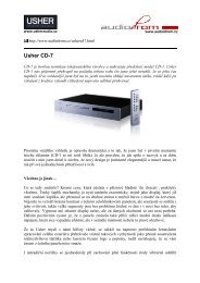 USHER CD-7 test / Audiodrom.cz
