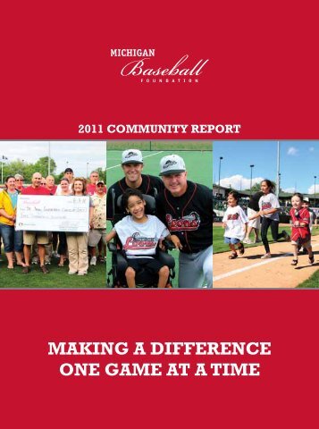 making a Difference one game at a time - Minor League Baseball