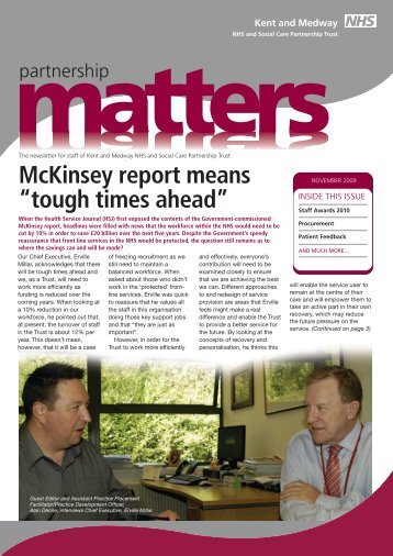 McKinsey report means âtough times aheadâ - Kent and Medway ...