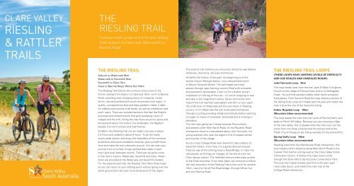 Clare Valley Riesling and Rattler Trail - South Australia