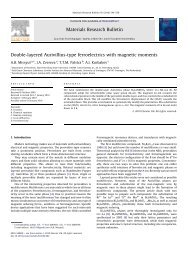 Double-layered Aurivillius-type ferroelectrics with magnetic moments