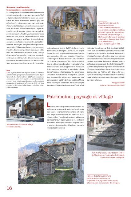 Mise en page 1 - Conseil Général de Savoie