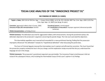 TDCAA Case Analysis.pdf - Texas District & County Attorneys ...