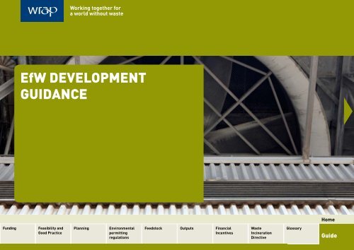 EfW DEVELOPMENT GUIDANCE - Wrap