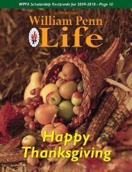 November 2009 - William Penn Life