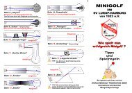 Tipps und Spielregeln Wie spielt man erfolgreich Minigolf