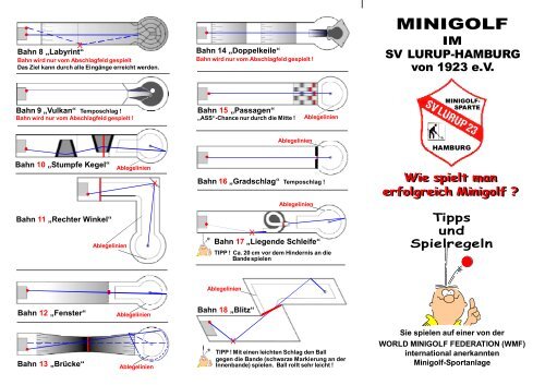 Tipps und Spielregeln Wie spielt man erfolgreich Minigolf