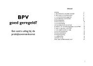 BPV, goed geregeld - Stage Info Punt