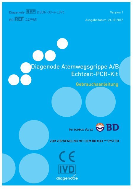 Diagenode Atemwegsgrippe A/B Echtzeit-PCR-Kit